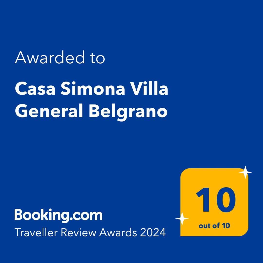 Casa Simona Villa General Belgrano Kültér fotó
